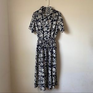 Floral Maxi Dress with HIDDEN POCKETS